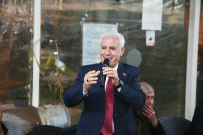 Bursa Büyükşehir Belediye Başkan Adayı Mustafa Bozbey İznik'te