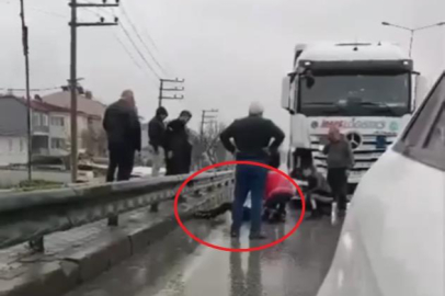 Tırın çarptığı 32 yaşındaki mekatronik mühendisi, hayatını kaybetti