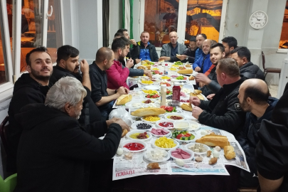 Köy gençlerinden eğlenceli sahur
