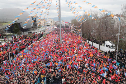 Cumhurbaşkanı Recep Tayyip Erdoğan yarın Bursa'da