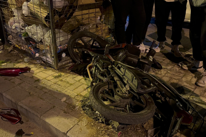 Bursa’da otomobil ile motosiklet çarpıştı, 2 kişi yaralandı