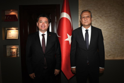 Başkan Aydın ilk resmi ziyaretini yaptı