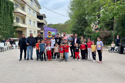 Aksungur Mahallesi'nde 23 Nisan coşkuyla kutlandı
