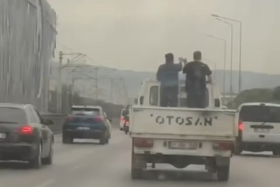 Bursa'da tehlikeli halay kamerada