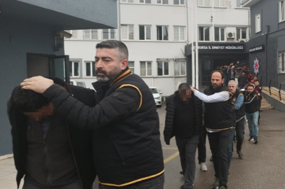 Bursa merkezli yapılan operasyonda 26 kişi tutuklandı