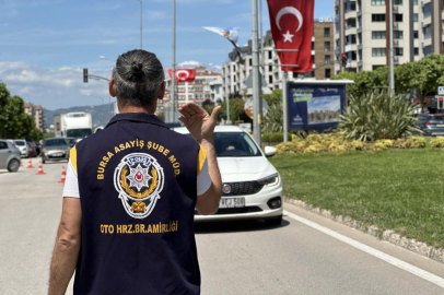 Bursa'da eş zamanlı 'Kapan-1' uygulaması