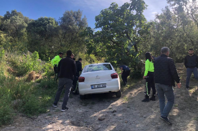 Polisten kaçan araç, terk edilmiş olarak bulundu