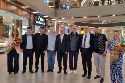 Spor camiasının ünlüleri İnegöl'e hayran kaldı