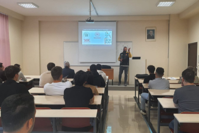 Üniversite öğrencilerine narkorehber semineri