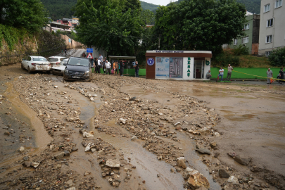 Bursa'da selin bilançosu böyle görüntülendi