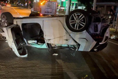 Bursa'da korkunç kaza: 1'i ağır 3 yaralı