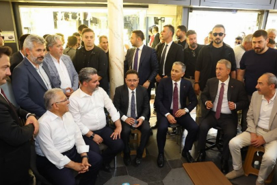 Ali Yerlikaya Kayseri esnafı ile buluştu