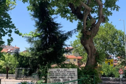 Bursa'da Mehmed Nakşi Çelebi türbesi görenlerin dikkatini çekiyor
