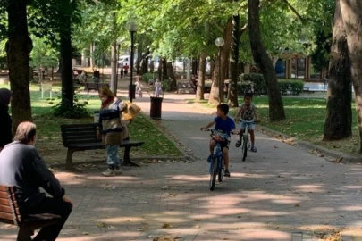 Bursa'da Pınarbaşı Parkı vatandaşların uğrak noktası oluyor
