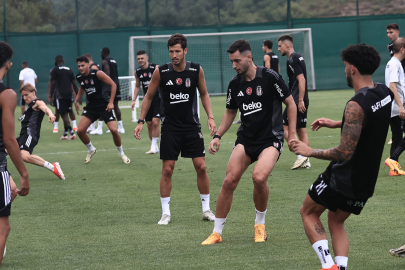 Beşiktaş, yeni sezon hazırlıklarını sürdürdü