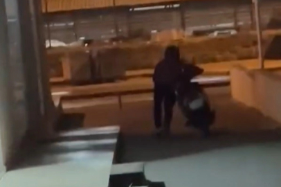 Kasklı motosiklet hırsızı  yakalandı