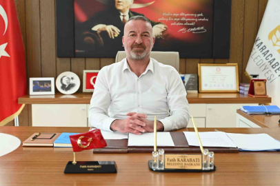 Karacabey Belediye Başkanı Fatih Karabatı,'dan yeni yıl mesajı