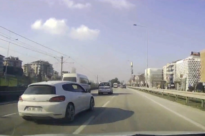 Bursa'da bunlardan çok var. Trafikte makas kamerada