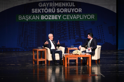 Emlak Sektörü sordu, Bozbey cevap verdi....