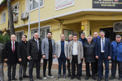 Erkan Başkan Yeni Karaman'da dert dinledi...