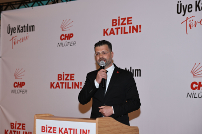 CHP Nilüfer'de yakın hedef 1000 üye
