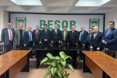Bursa Valisi Erol Ayyıldız,  (BESOB) u ziyaret etti...