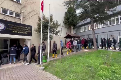 Bursa'da Kaçak Göçmen Operasyonu