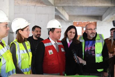 Başkan Aydın temelini attı, 3 ay sonra hizmete giriyor