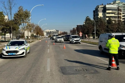 Bursa'da Trafik Denetimleri Kesintisiz sürüyor...