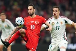 Play Off Turu İlk Maçında Türkiye : 3 - Macaristan: 1