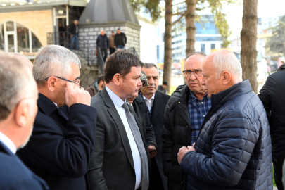 Başkan Aydın Bu Cuma Geçit' te idi...