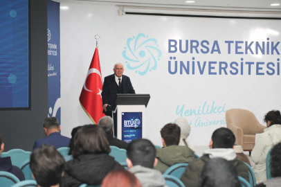 BTÜ Konuşmalarının konuğu Haksan Y.K.B. İbrahim Gülmez "Yapay zekâ sizi korkutmasın, önemli bir olgu ama tek başına yeterli değil."