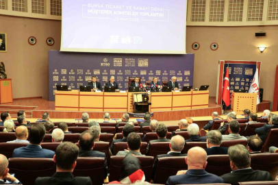 BTSO Meclisinde Konuşan Bakan Yusuf Tekin " Sanayi ve Ticaret Odaları işbirliği protokollerini alkışlıyor ama...