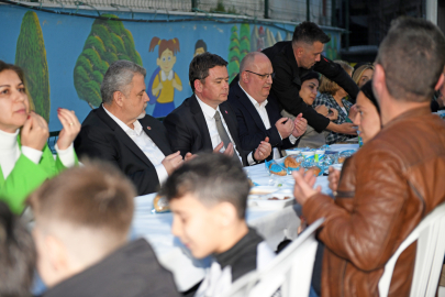 Yeşilova Mahallesi’nde 1000 kişilik iftar sofrası