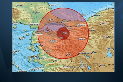 Bursa'da Deprem  3.5 Attı