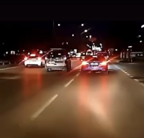 Bursa’da tehlikeli makas kamerada
