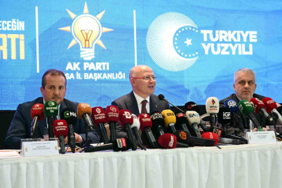 Ak Parti Bursa İl Başkanı Gürkan:, Büyükşehir Belediyesi’ne kayyum atanması çanak soru  dedi.