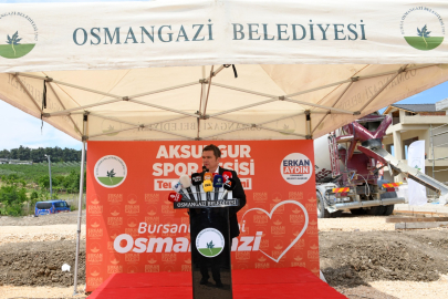 Osmangazi'de Aksungur Spor Tesisine Kavuşuyor...