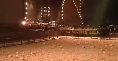 Bursa’da Kültür Yolu Festivali’nde arbede