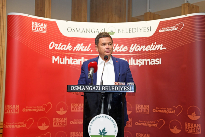 Osmangazi’de muhtarlar günü buluşması
