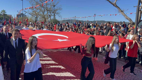 Çanakkale’de Cumhuriyet Bayramı coşkusu yaşanıyor