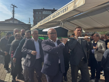 Şehit babası son yolculuğuna uğurlandı