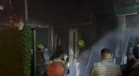 Bursa’da korkutan yangın: Alevler akaryakıt istasyonuna sıçramadan söndürüldü