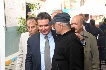 Başkan Aydın’dan yürekleri ısıtan buluşma