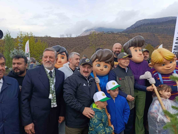 Bursa’da yanan ormanlar Milli Ağaçlandırma Günü’nde yeniden yeşeriyor