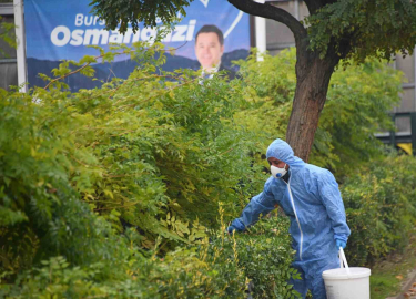 Osmangazi’de kemirgenlere karşı ilaçlama çalışması başlatıldı