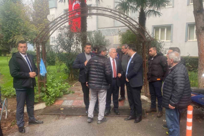 Başkan Bozbey’den şehit binbaşının ailesine taziye ziyareti