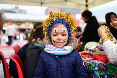 Yeni Yıl Festivali Osmangazi Meydanı’nda yoğun ilgi görüyor