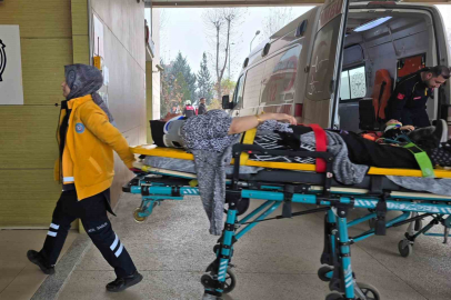 Ticari araç ağaca çarptı: 1’i çocuk 2 yaralı