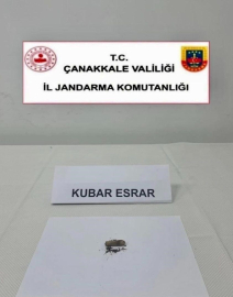 Çanakkale’de uyuşturucu operasyonu: 1 tutuklama